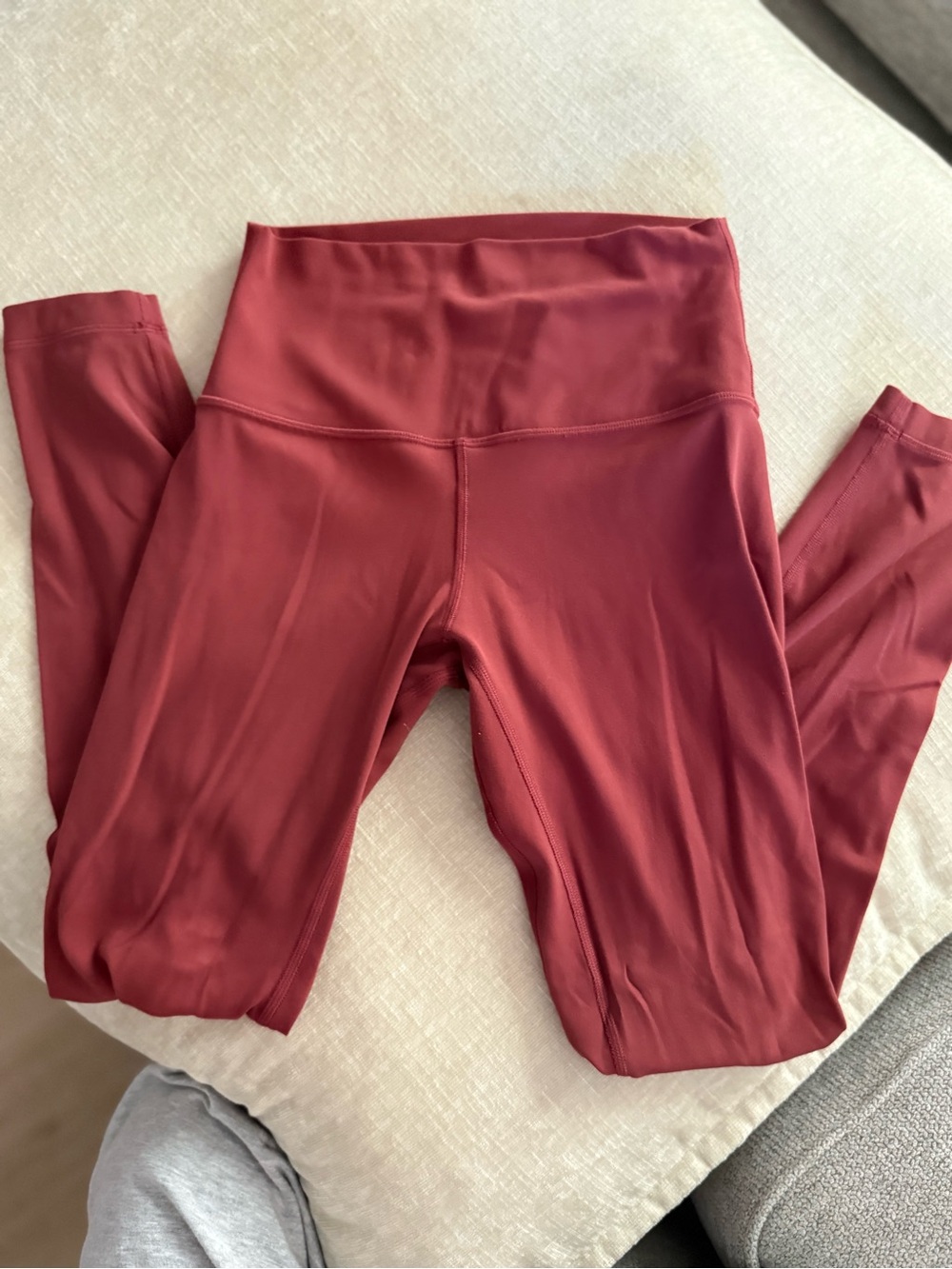 lululemon athletica High-Rise Burgundy Leggings